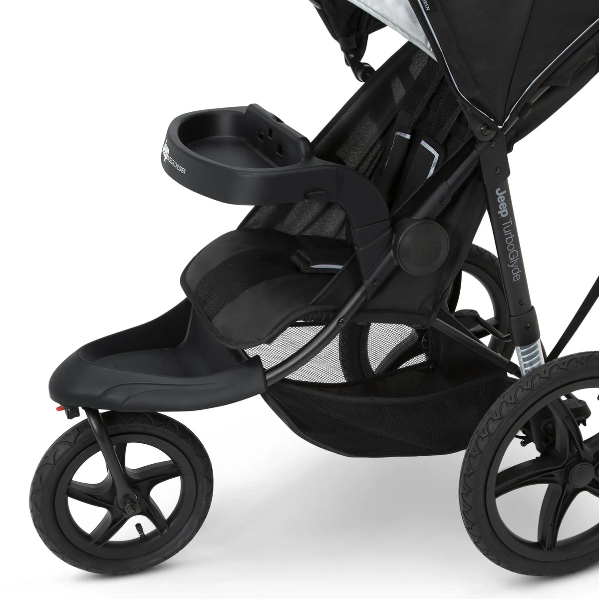 2026 NewJeep TurboGlyde Jogging Stroller by Delta Children, Black