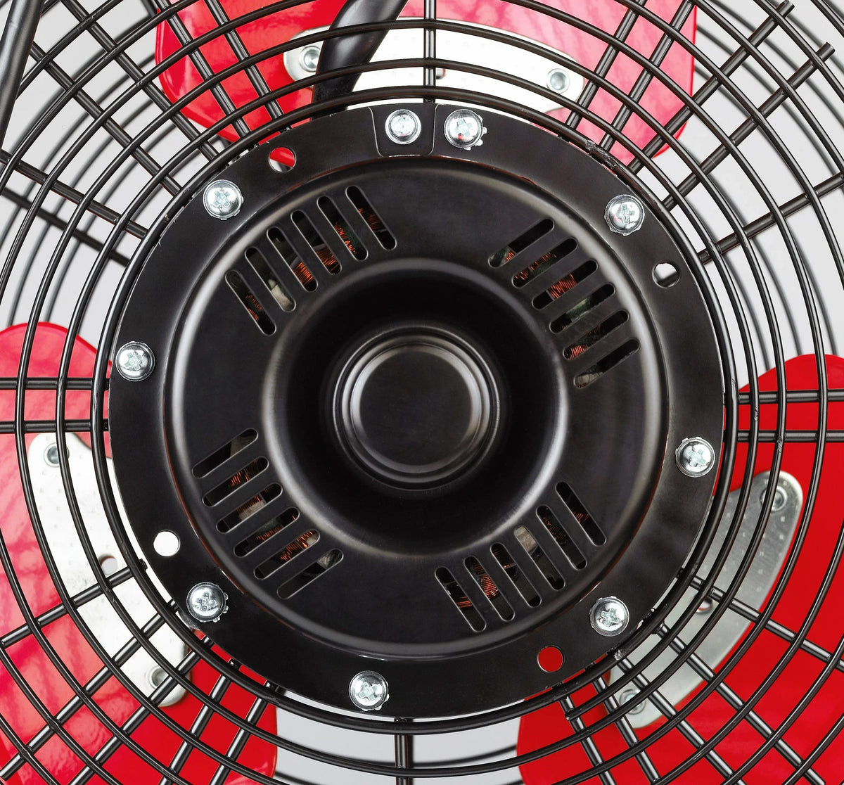 2026 NewHyper Tough New 30 inch High Velocity Tilted Drum Fan Red & Black