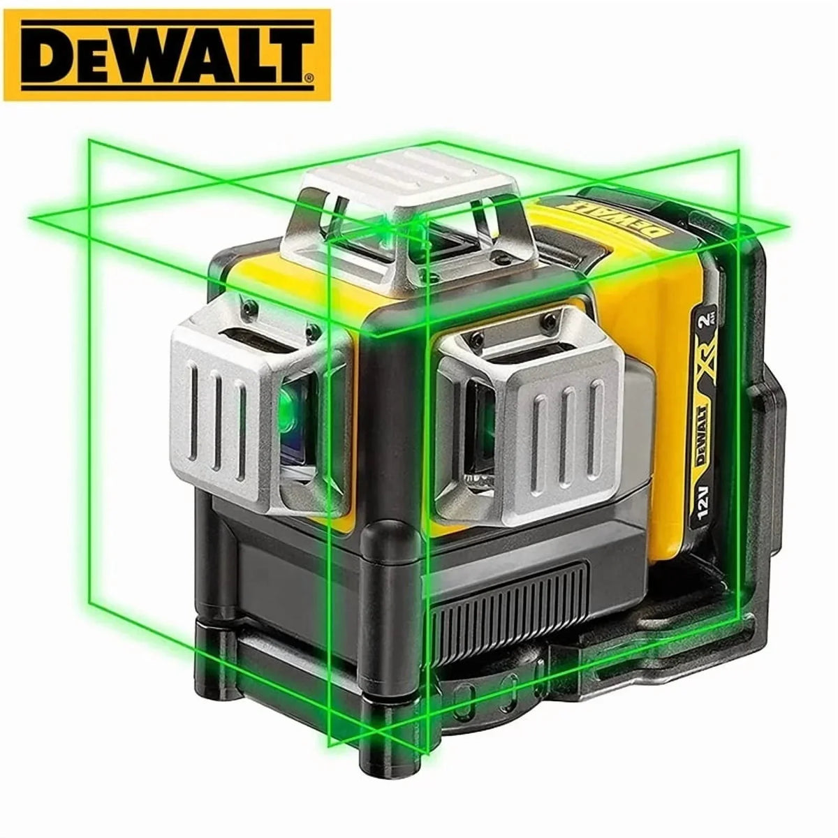 2026 NewDeWalt DW089LG 12V Max Laser Level, 3-Way 360 Green Degrees Professional Architectural Laser, Rotary and Linear Laser Levels. for Laser for Home Renovation Layout or Architectural Design