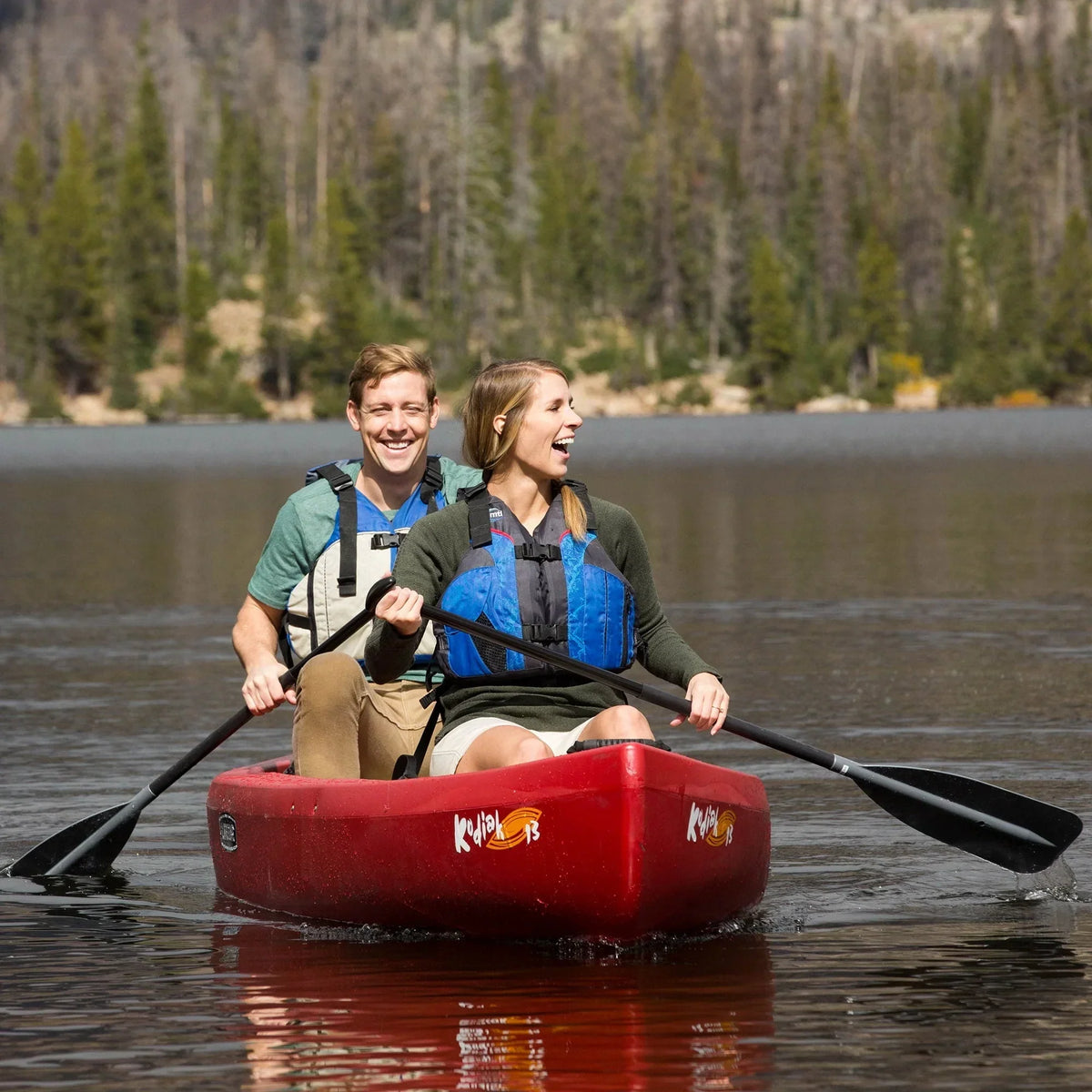 2026 NewLifetime Kodiak 13 ft Canoe, Red (90658)