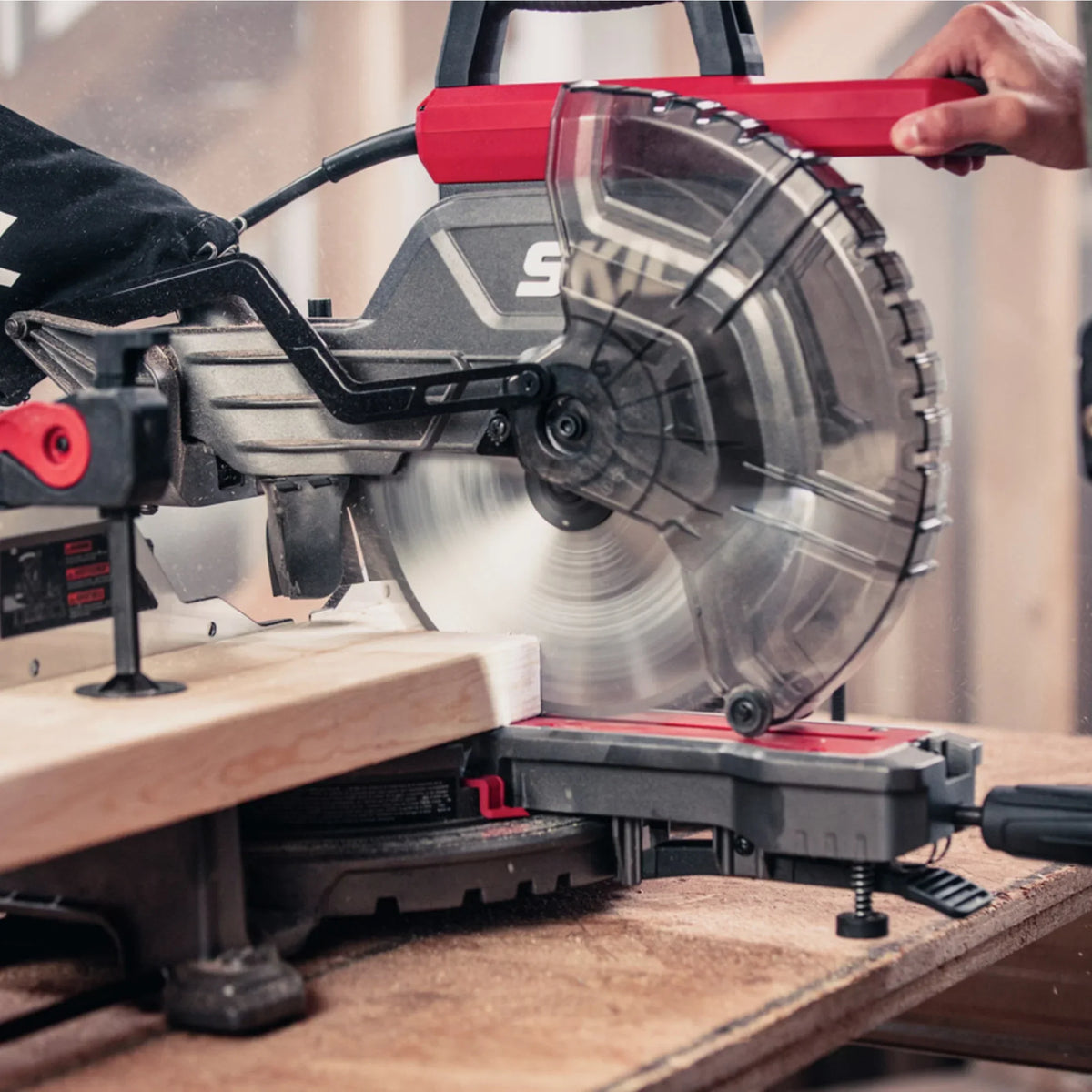 2026 NewSKIL 15 Amp 10'' Corded Electric Dual Bevel Sliding Miter Saw