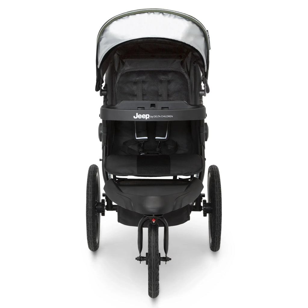 2026 NewJeep TurboGlyde Jogging Stroller by Delta Children, Black