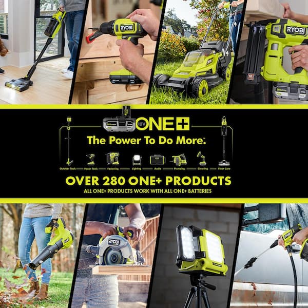 2026 NewONE+ 18V Cordless 6-Tool Combo Kit with 1.5 Ah Battery, 4.0 Ah Battery, and Charger