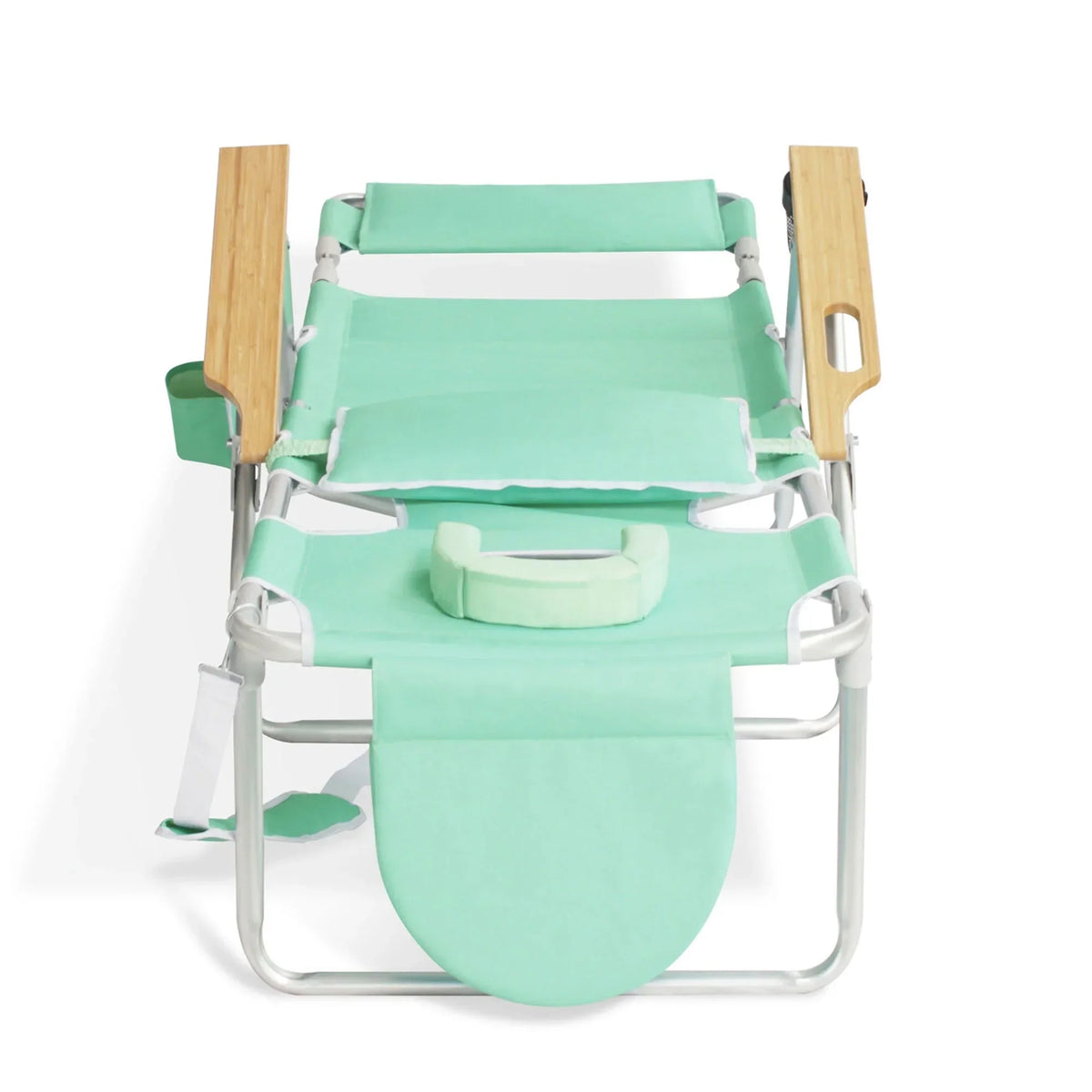 2026 NewOstrich Deluxe 3N1 Lightweight Outdoor Beach Lounge Chair w/Footrest, Pink