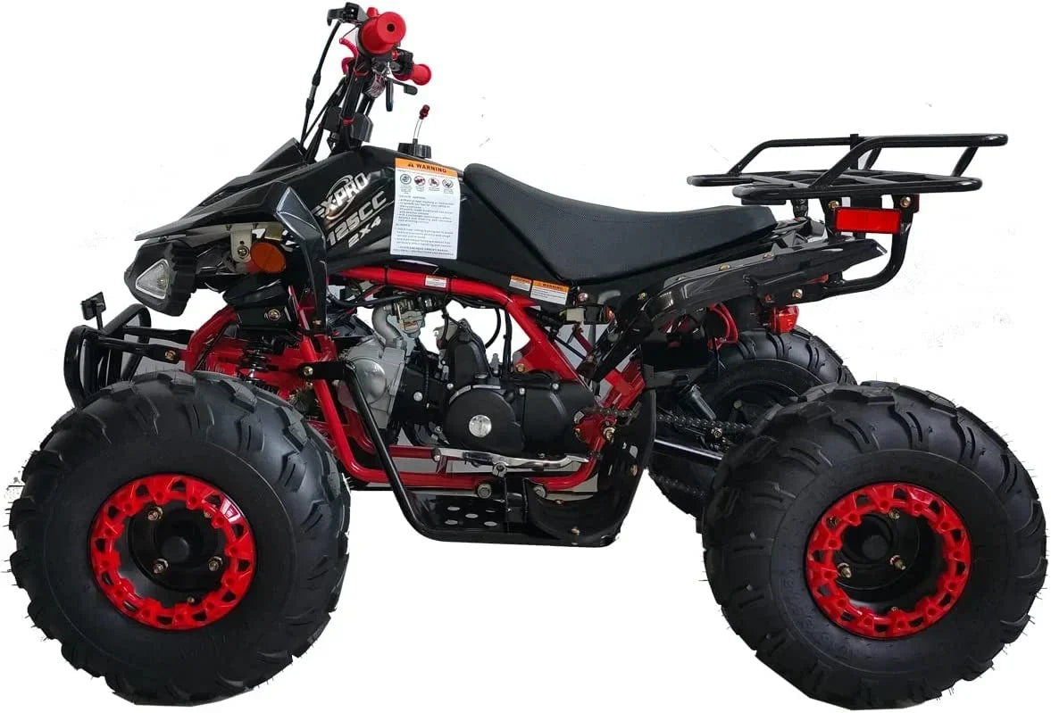 2026 NewX-Pro Brand New 125cc Gas ATV, Automatic Transmission w/Reverse Remote Control Big 19"/18" Tires