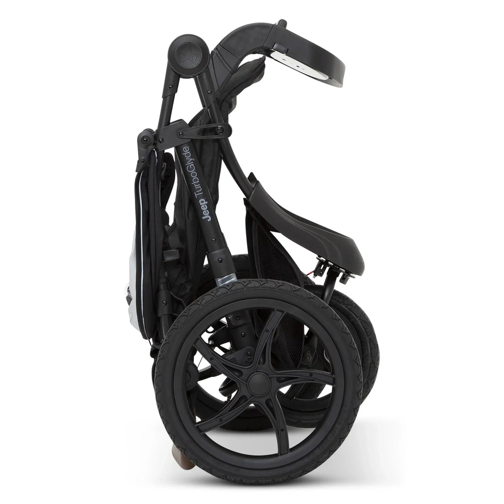 2026 NewJeep TurboGlyde Jogging Stroller by Delta Children, Black