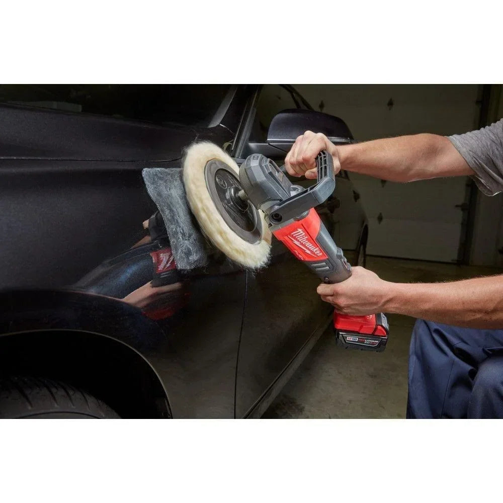 2026 NewMilwaukee 2738-20 M18 18-Volt FUEL Lithium-Ion Brushless Cordless 7 inch Variable Speed Polisher (Tool-Only)