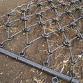 2026 NewField Tuff 4'x4' Steel Drag Rake Field Leveling Harrow with 1/2" Teeth