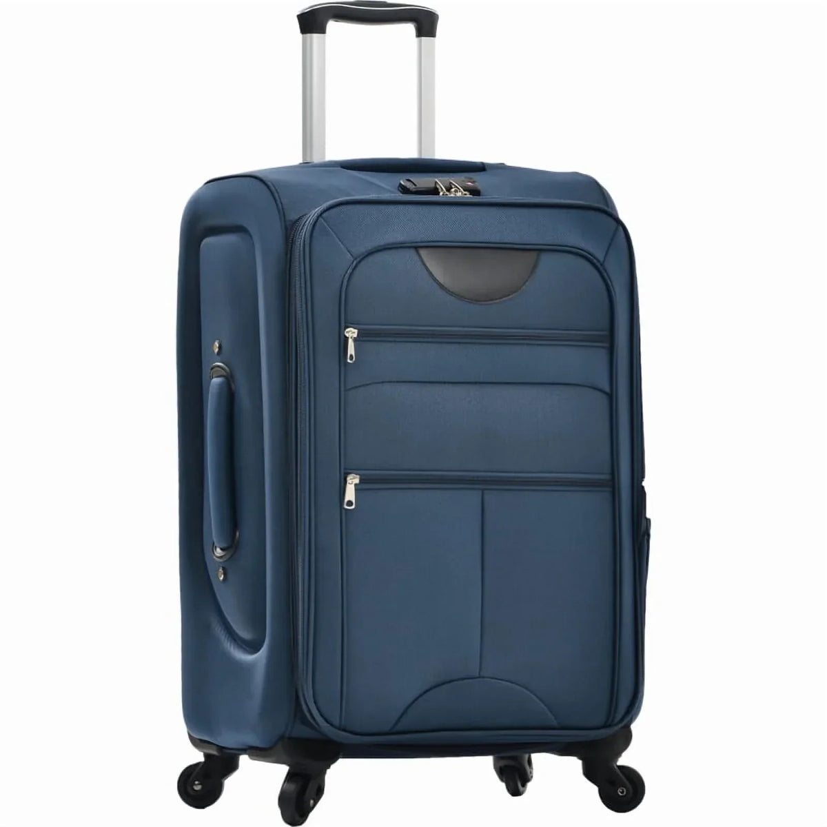 2026 NewSoftside Luggage Expandable 3 Piece Set Suitcase Upright Spinner Softshell Lightweight Luggage Travel Set