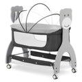 2026 NewDream on Me Cub Portable Bassinet in Dark Grey. Multi-Use Baby Bassinet with Locking Wheels