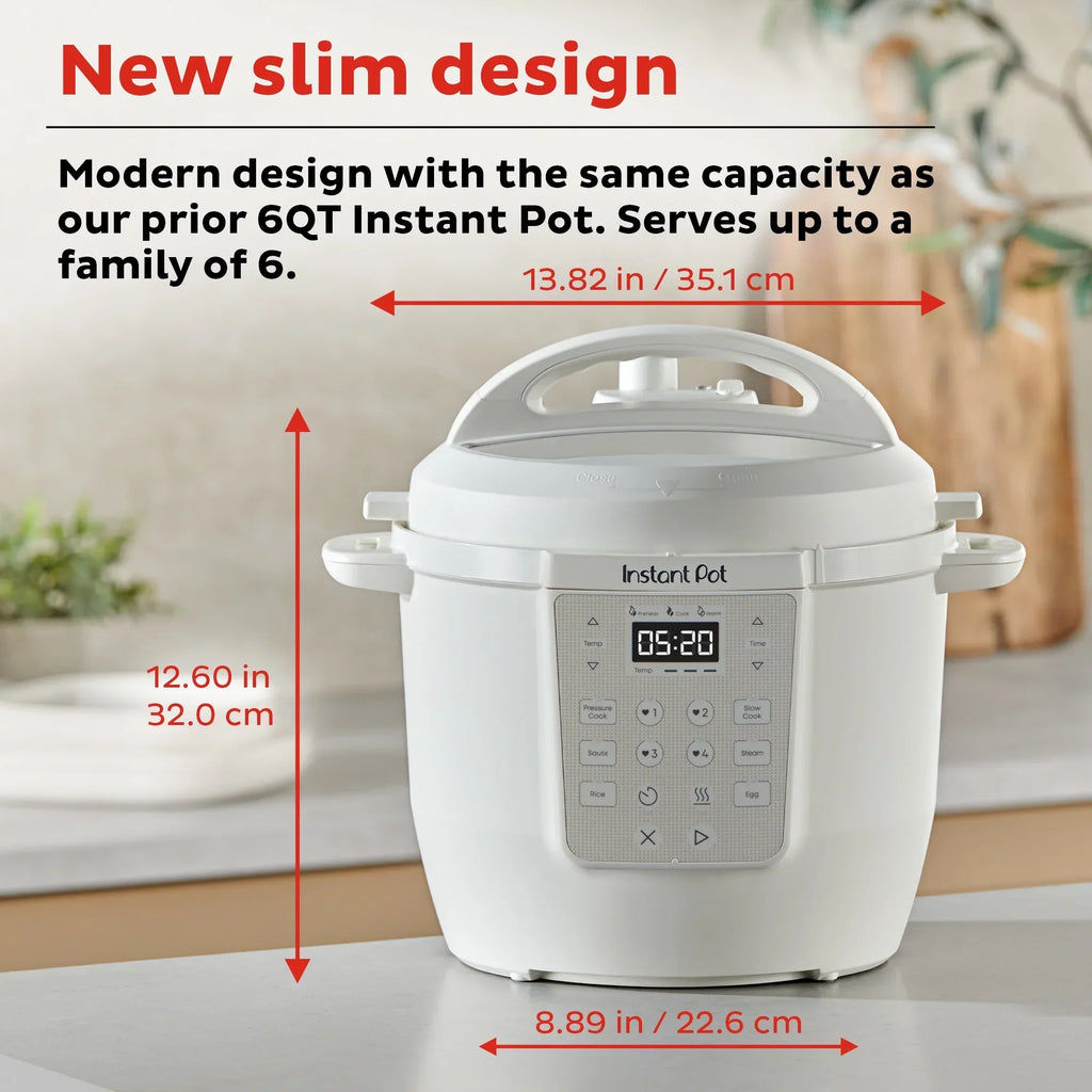 2026 NewInstant Pot 6Qt RIO Chef Series 7-in-1 Multi-Cooker, Pressure Cooker, Slow Cook, & More, Black
