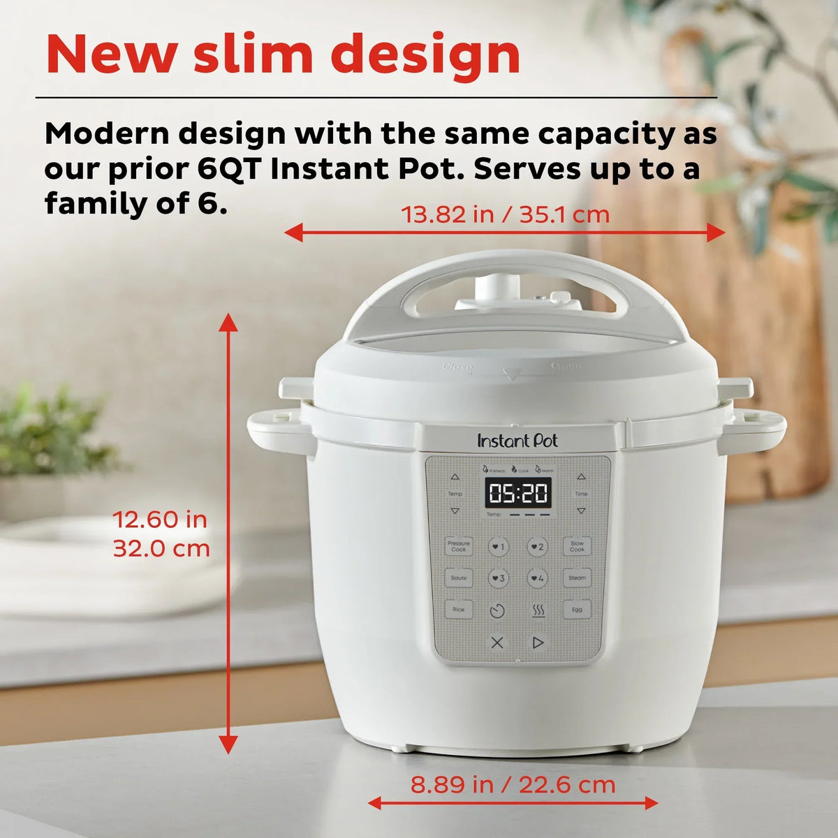 2026 NewInstant Pot 6Qt RIO Chef Series 7-in-1 Multi-Cooker, Pressure Cooker, Slow Cook, & More, Black