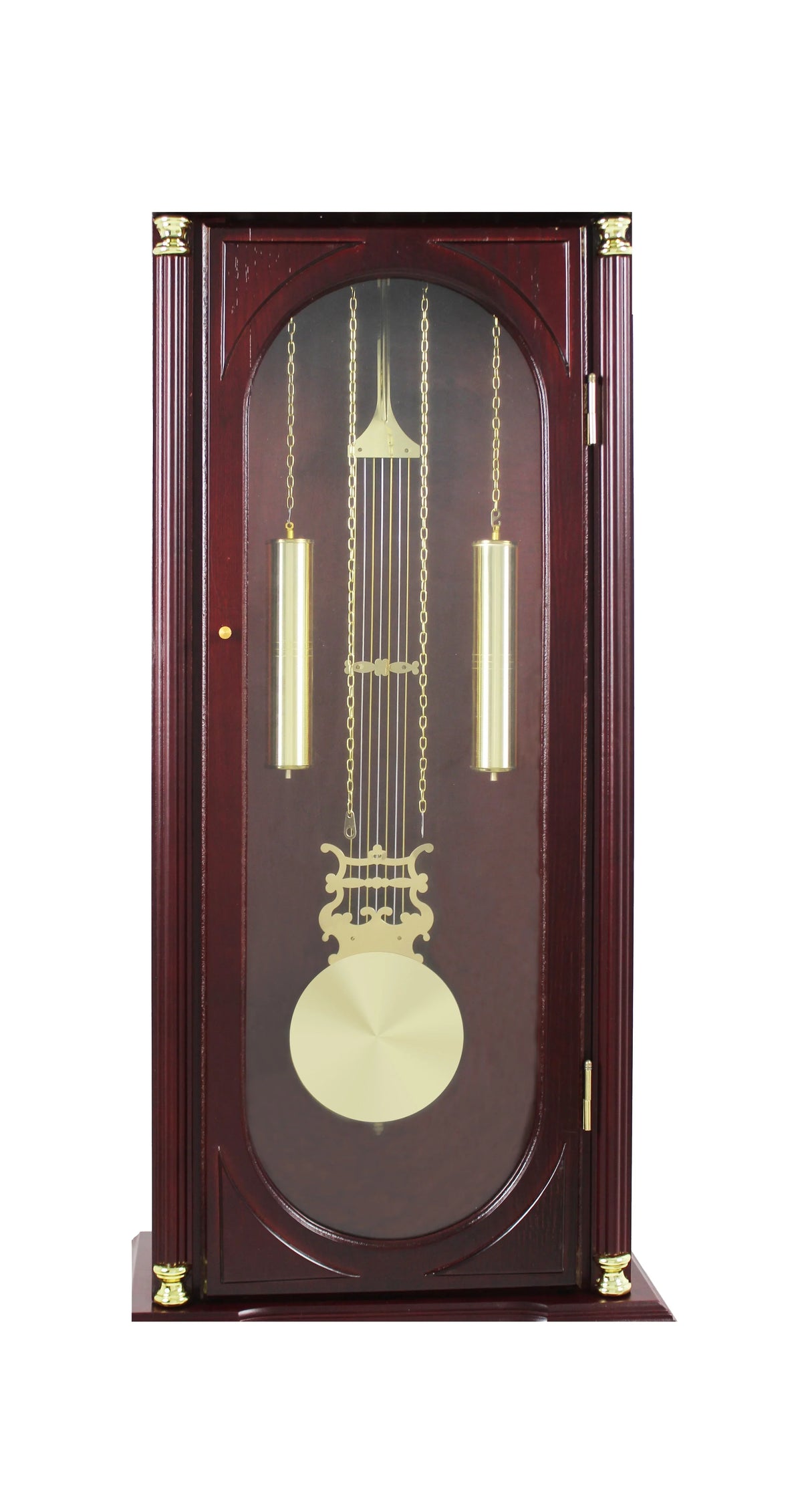 2026 New72" Floor Standing Grandfather Clock in Cherry Finish