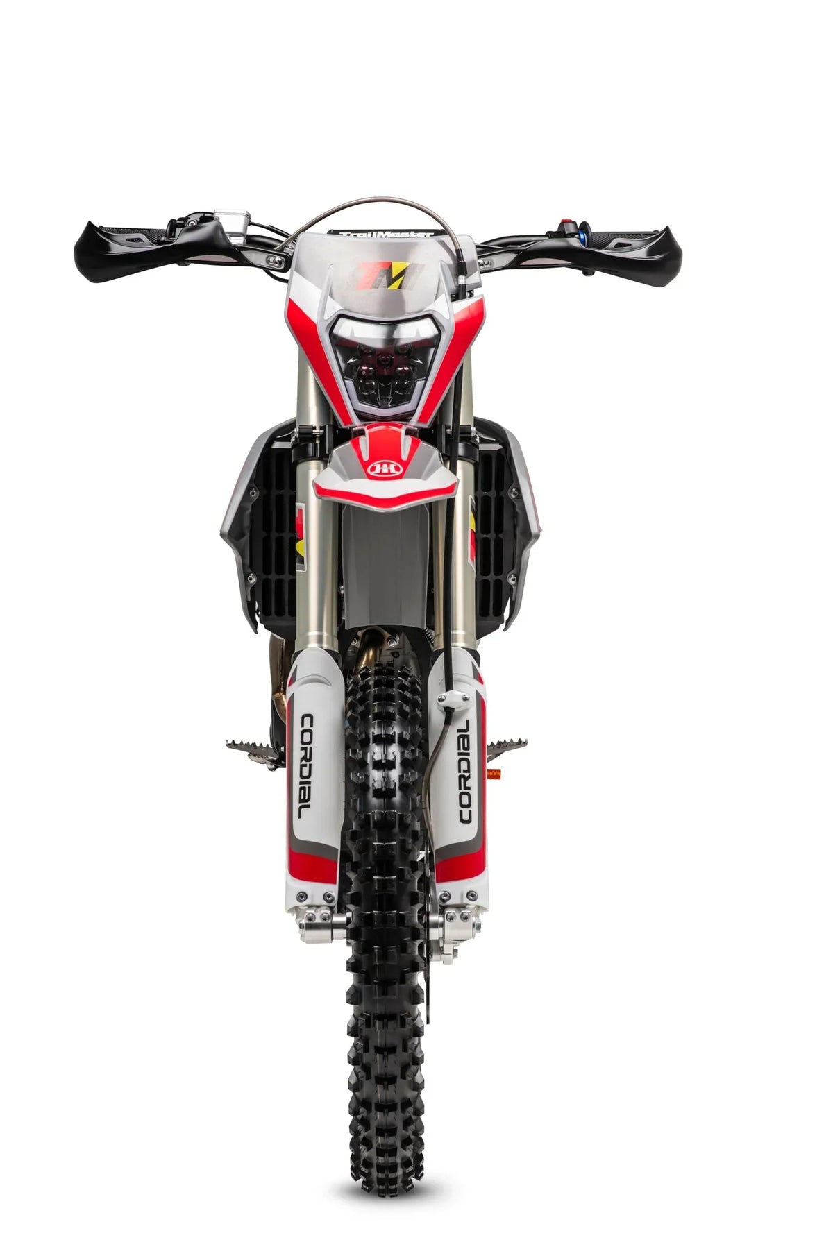 2026 NewTrailmaster JHL Pro-Series High-Performance LX300 PRO Racing Ready Mid-Size Electric Start Dirt Bike (Red)