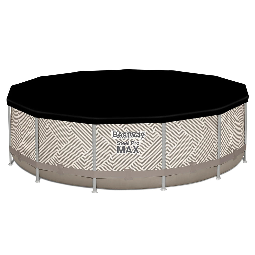 2026 NewBestway Steel Pro MAX 12' x 30" Above Ground Outdoor Swimming Pool Set
