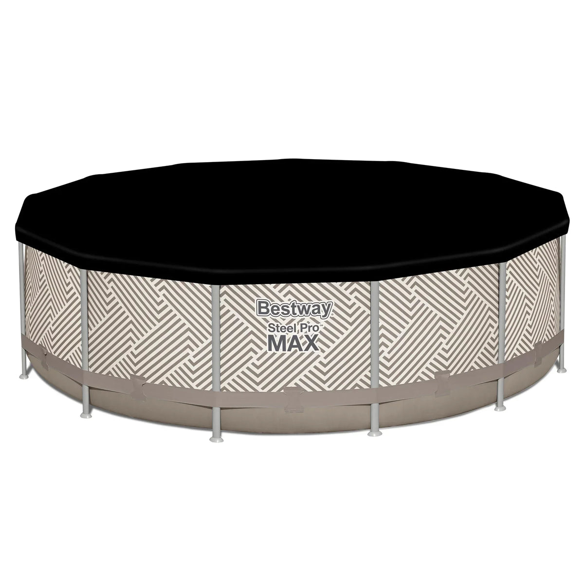 2026 NewBestway Steel Pro MAX 12' x 30" Above Ground Outdoor Swimming Pool Set