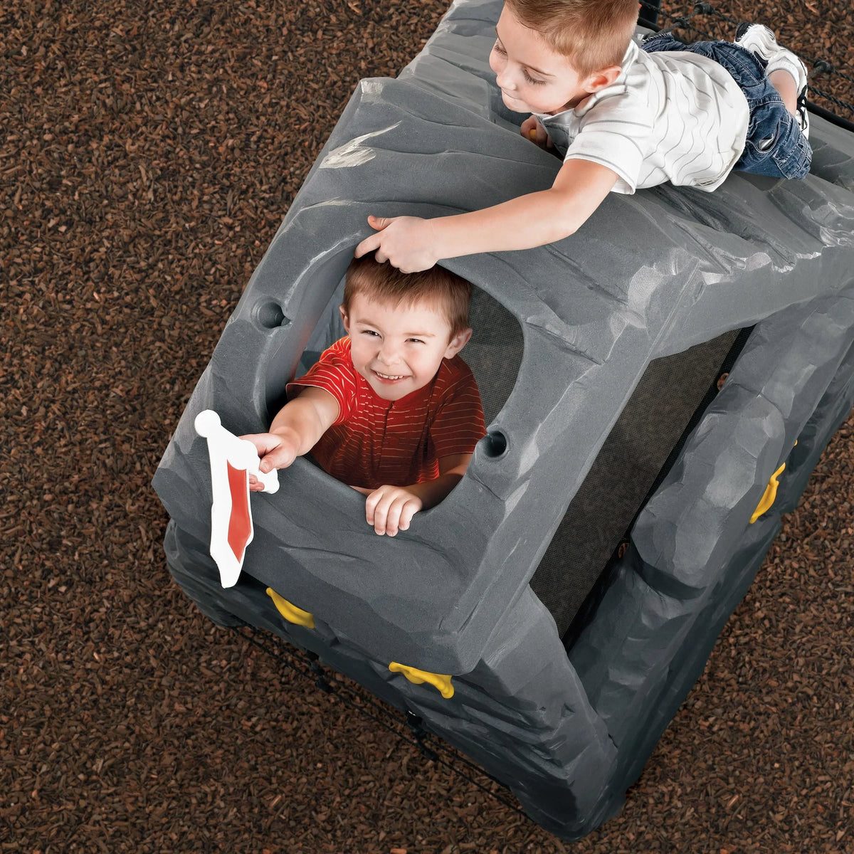 2026 NewStep2 Skyward Summit Rock Climbing Wall, Grey