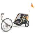 2026 NewAllen Sports Deluxe 2-Child Bicycle Trailer & Stroller, Model AS2, Green