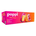 2026 NewPoppi Soda, Juicy Faves Variety Pack, 12 fl oz, 18-count
