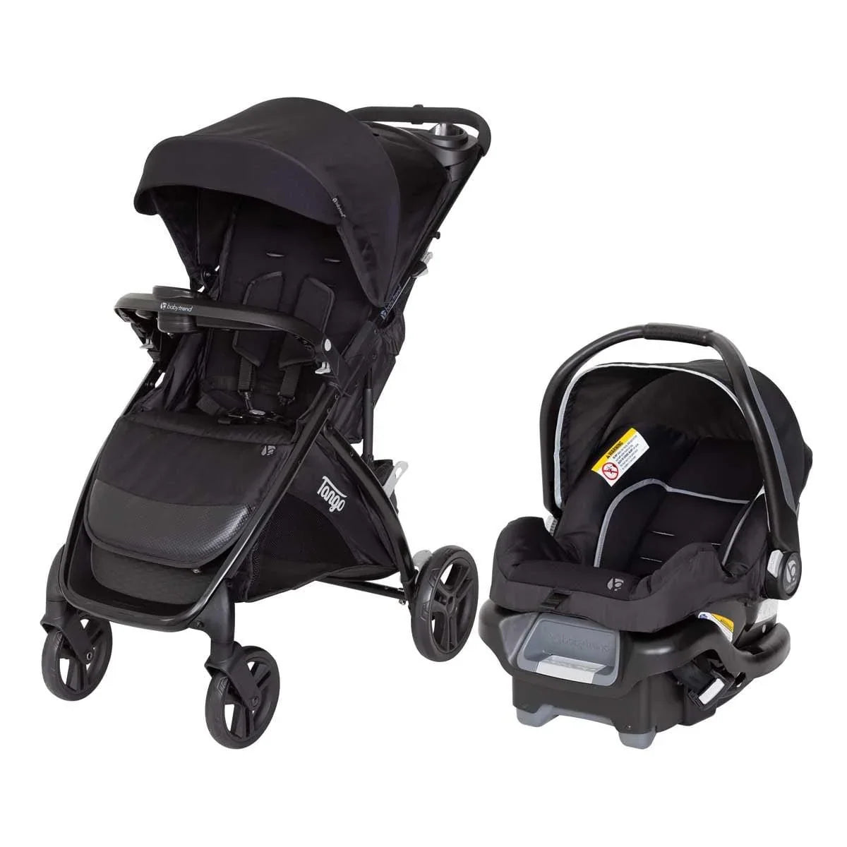 2026 NewBaby Trend Tango Travel System - Kona - Black