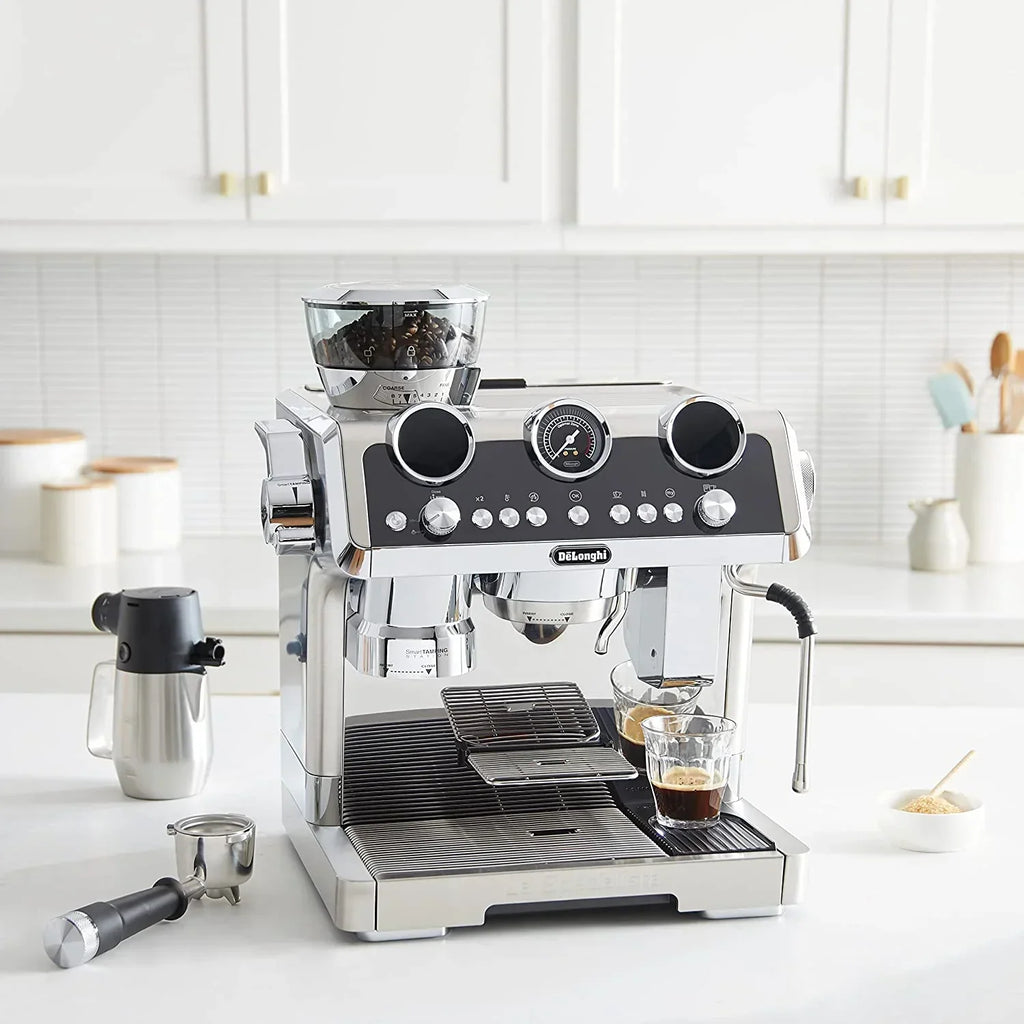 2026 NewDe'Longhi EC9665M La Specialista Maestro Espresso Machine, Stainless Steel, Silver,Black