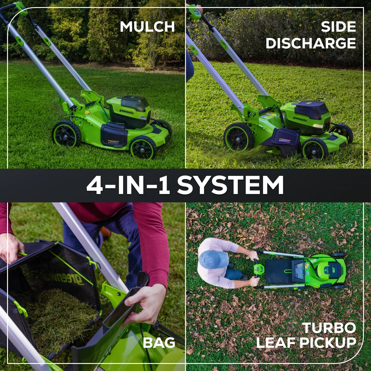 2026 NewGreenworks 60V 21" Self Propelled Lawn Mower with (1) 8.0 Ah Battery & Rapid Charger 2546402