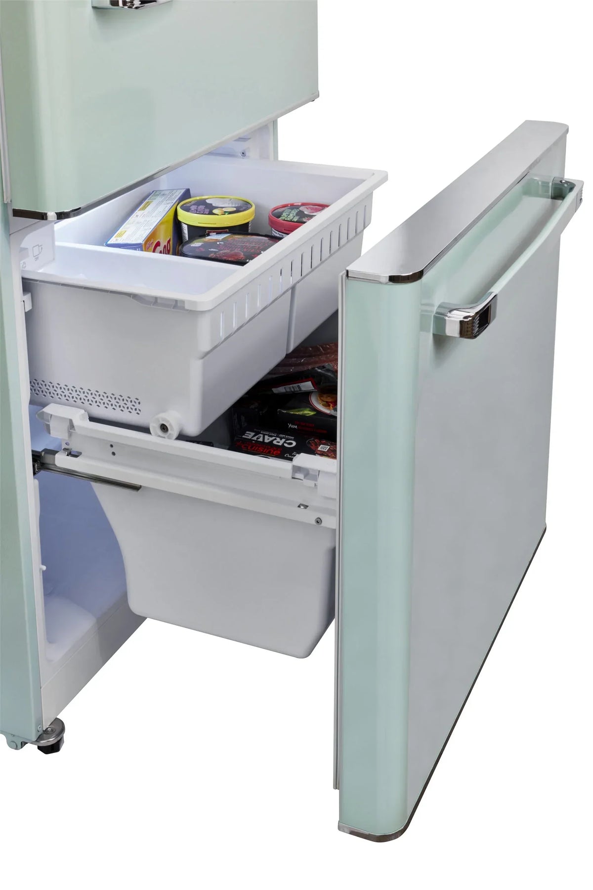 2026 NewUnique Appliances Ugp-510L Ac Classic Retro 30" Wide 17.7 Cu. Ft. Energy Star Certified