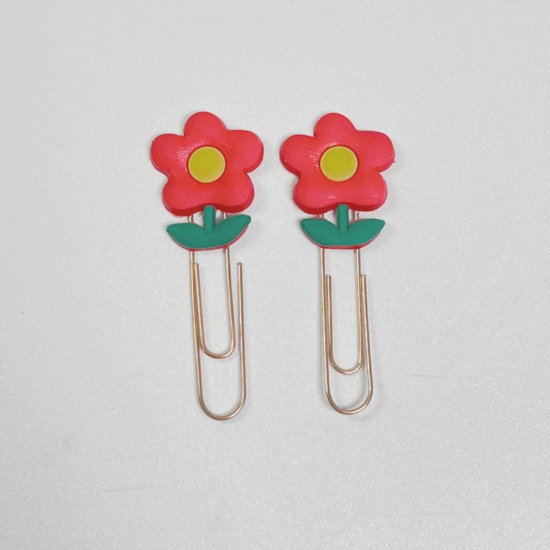 10pcs Cute Design Paperclip Bookmarks