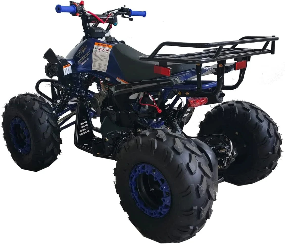 2026 NewX-Pro Brand New 125cc Gas ATV, Automatic Transmission w/Reverse Remote Control Big 19"/18" Tires