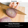 2026 NewNinja Foodi NeverDull 10-Piece Stainless Steel Essential Knife System with Sharpener, K12010 Black/Gray