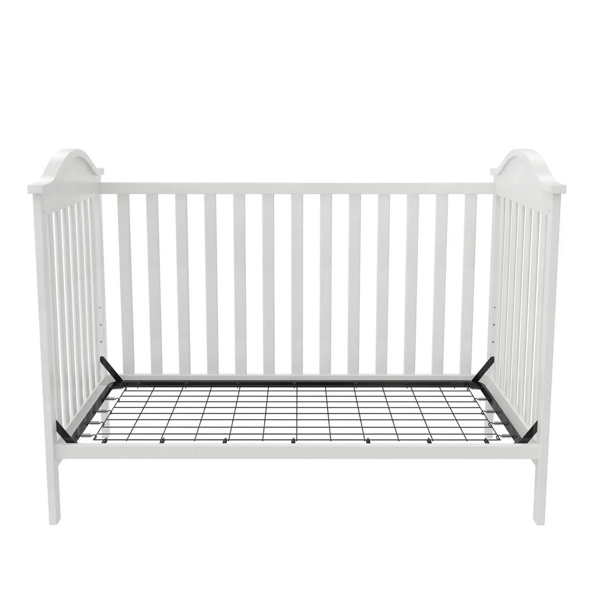 2026 NewBaby Relax Adele 3-in-1 Convertible Crib. White