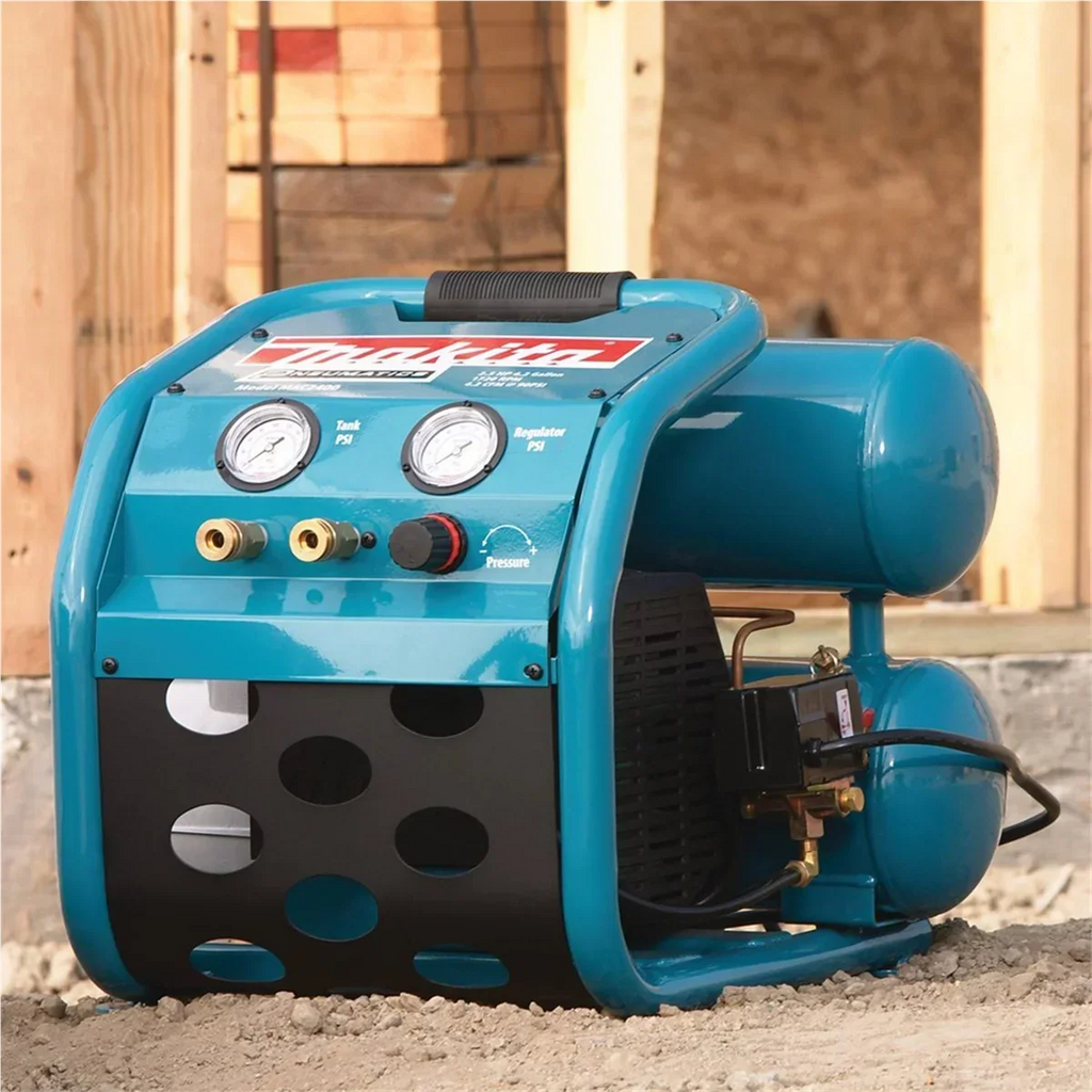 2026 NewMakita 2.5 HP Big Bore&trade; Air Compressor (Twin Stack)