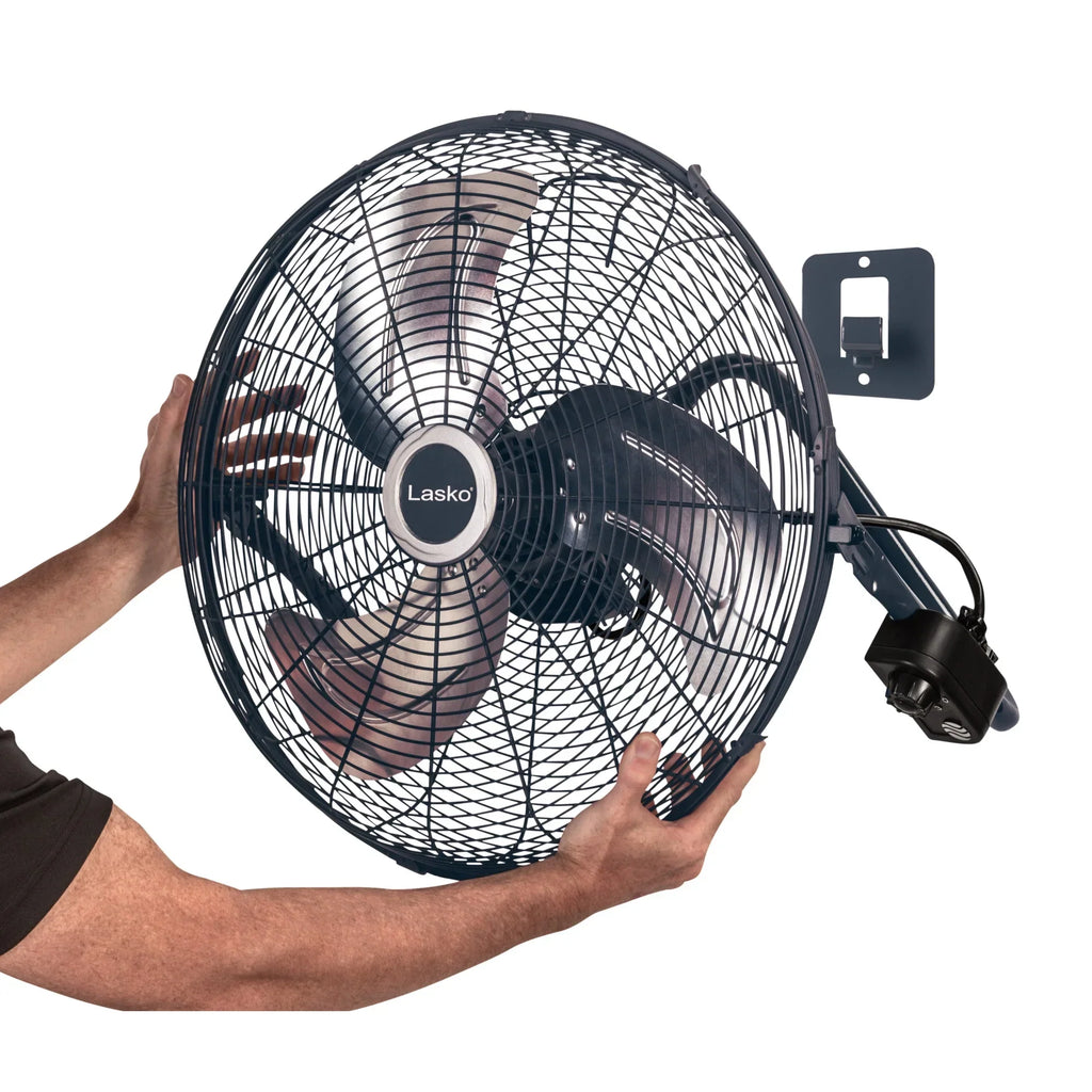 2026 NewLasko Max Performance 20" High Velocity Floor Fan, Wall Mount Option, Gray, H20610