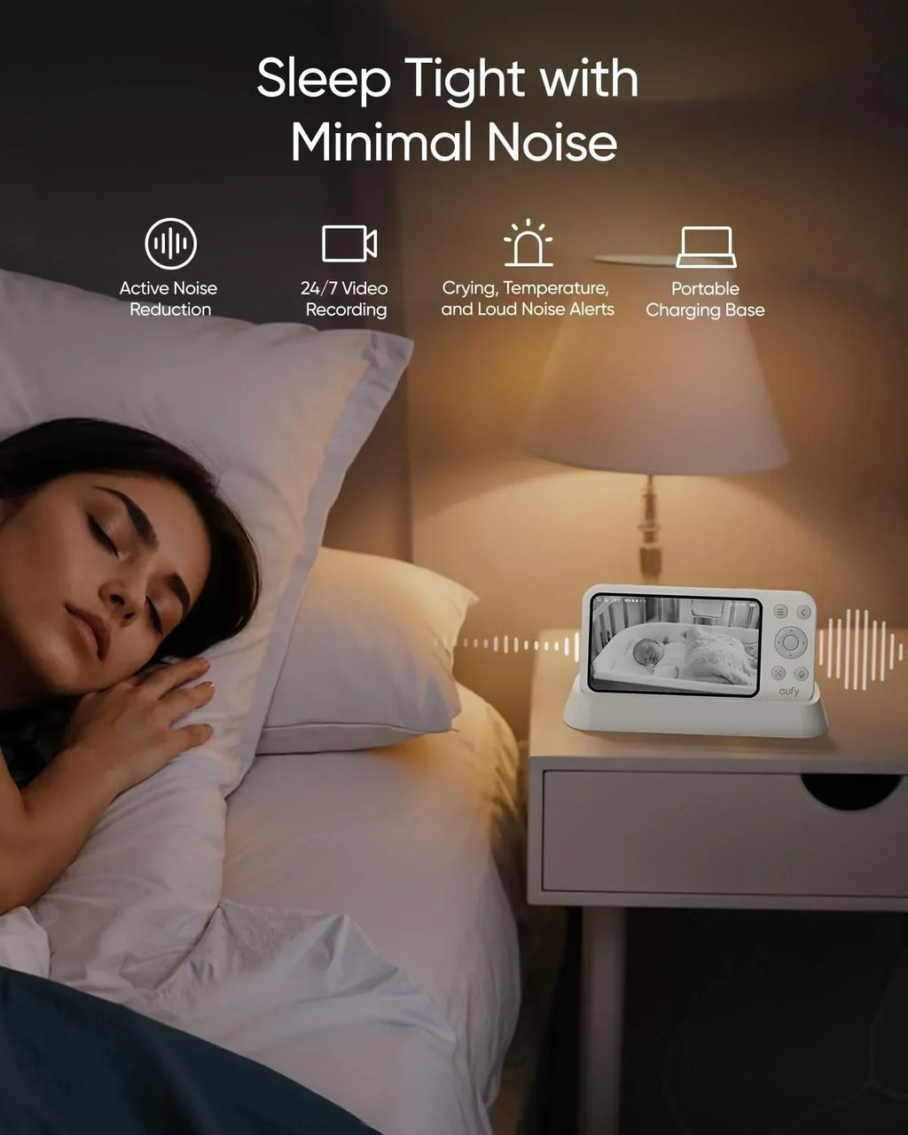 2026 NewEufy Baby Monitor E20 with 2K Camera