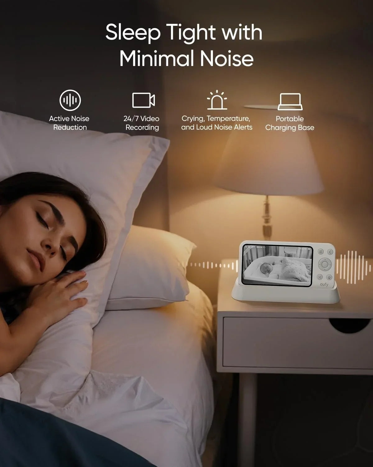 2026 NewEufy Baby Monitor E20 with 2K Camera
