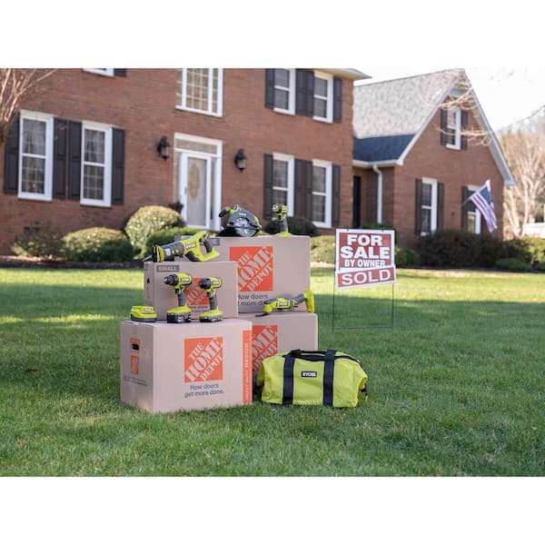 2026 NewONE+ 18V Cordless 6-Tool Combo Kit with 1.5 Ah Battery, 4.0 Ah Battery, and Charger