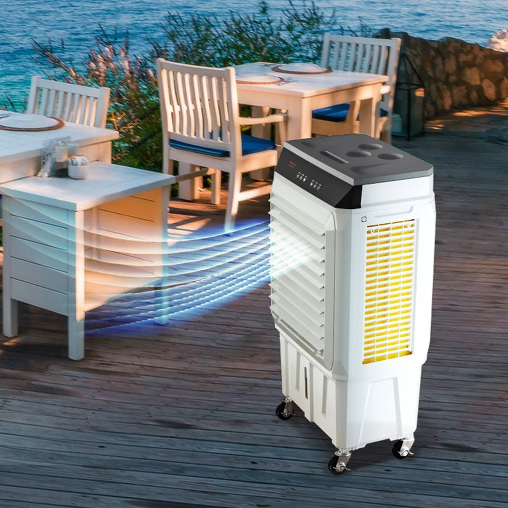 2026 NewBENTISM Evaporative Cooler Swamp Cooler 3-in-1 2100 CFM 7 Gal 12h Timer Air Humidifier