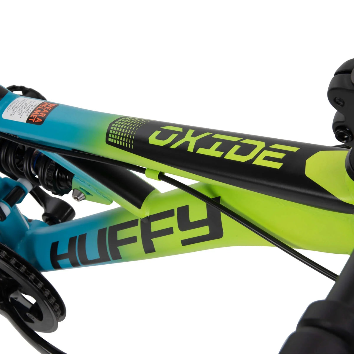 2026 New20-inch Oxide Boys Mountain Bike for Kids, Lime / Blue