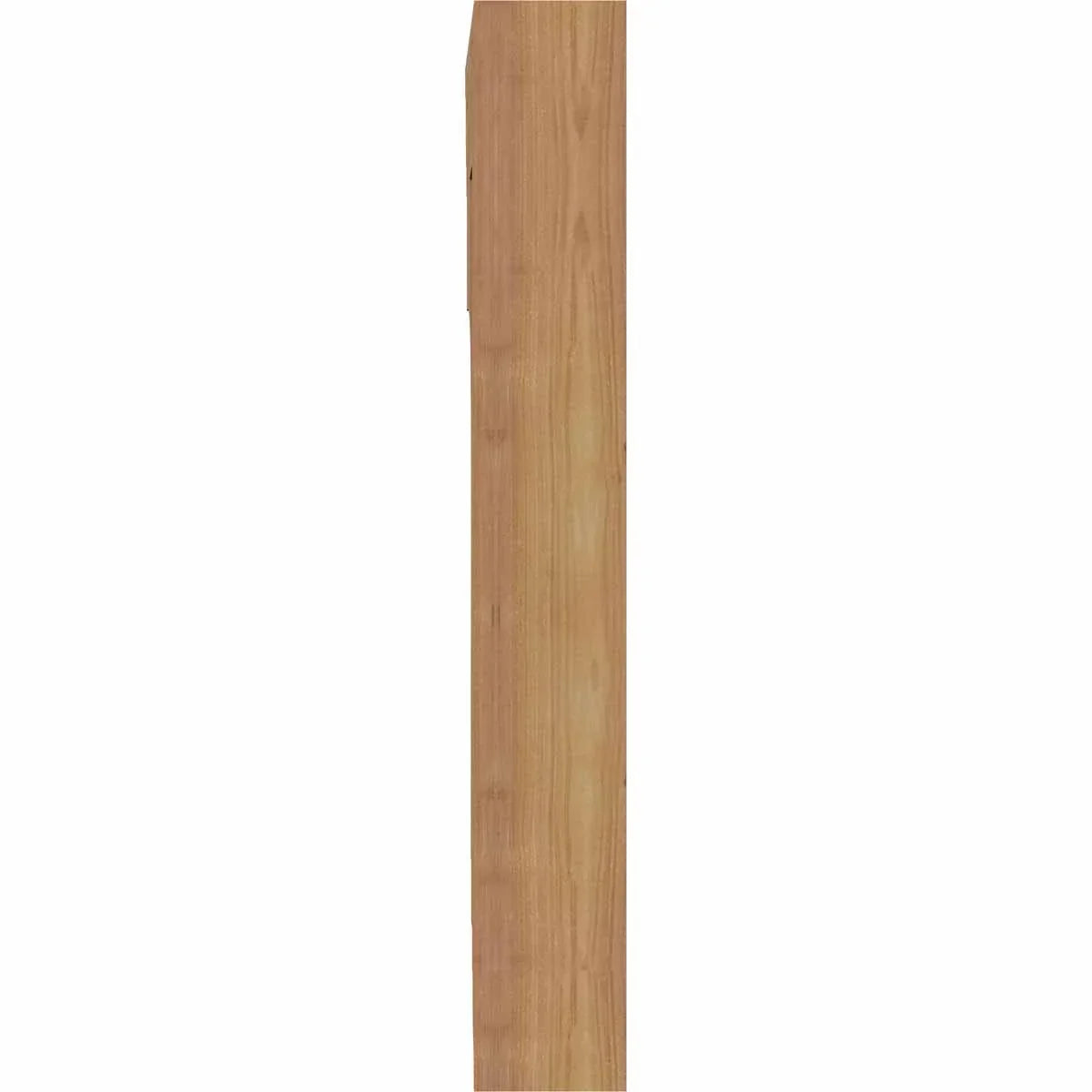 2026 NewEkena Millwork 4"W x 18"D x 18"H Thorton Traditional Rough Sawn Bracket, Western Red Cedar