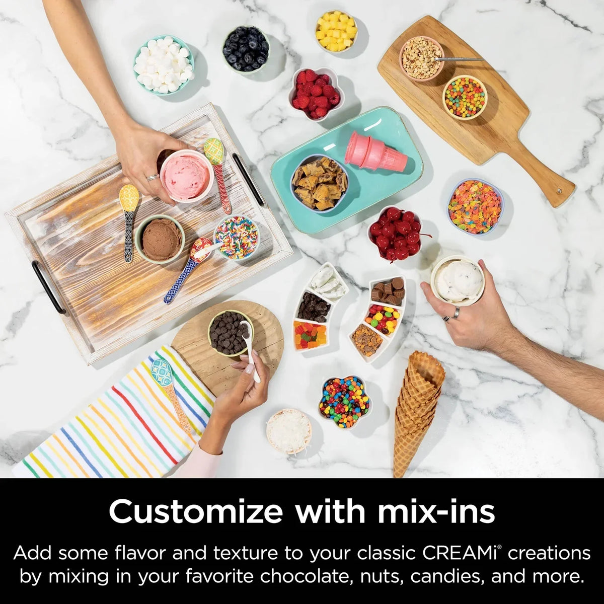 2026 NewRestored Ninja CREAMi Swirl 13-in-1 Soft Serve Ice Cream Machine - Factory (Refurbished)
