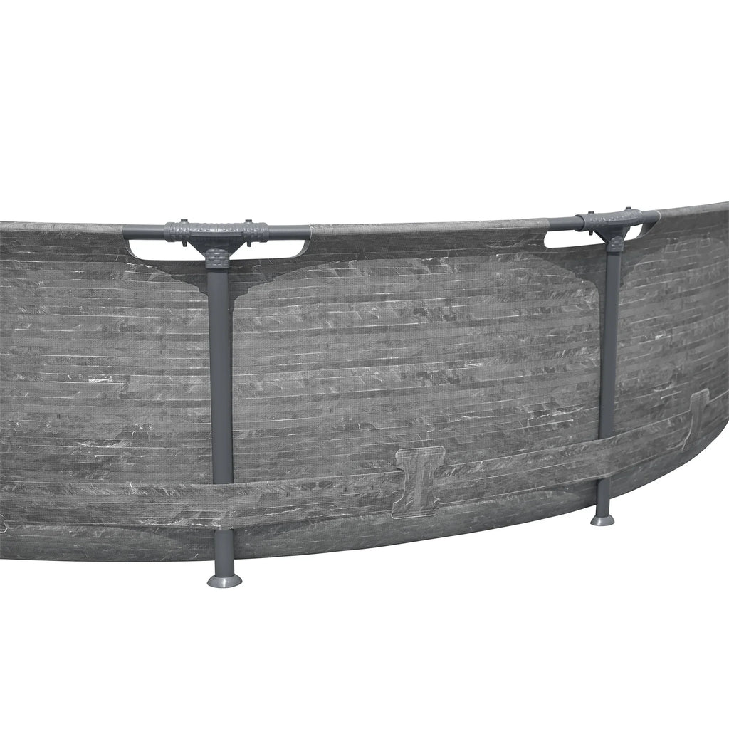 2026 NewBestway Steel Pro MAX 12' x 30" Above Ground Outdoor Swimming Pool Set
