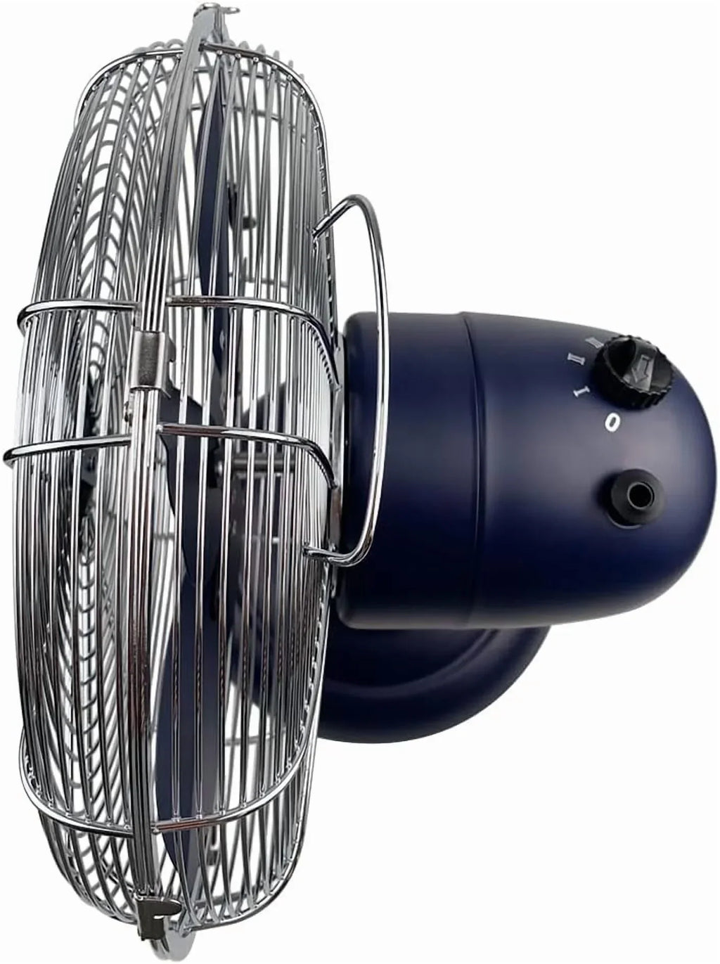 2026 NewGood Housekeeping Retro All-Metal Table Fan (92618) with 3 Speed Settings, Wide Oscillation, and Carrying Handle"