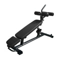 2026 NewFiner Form Semi, Commercial Sit Up Bench Elite, Reverse Crunch Handle for Ab Exercises, Reverse Crunch and Decline Sit Up with 4 Adjustable Height Settings, Black