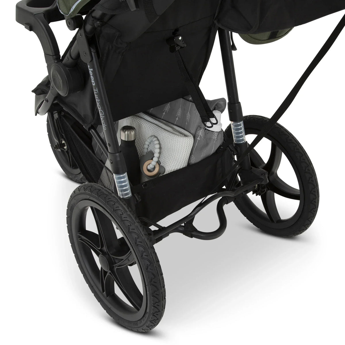 2026 NewJeep TurboGlyde Jogging Stroller by Delta Children, Black
