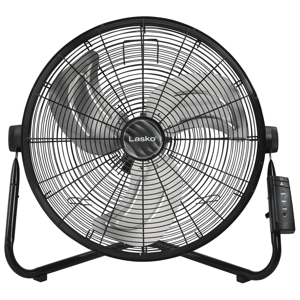 2026 NewLasko Max Performance 20" High Velocity Floor Fan, Wall Mount Option, Gray, H20610