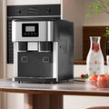 2026 NewTABU 3 in 1 Ice Maker with Water Dispenser,40 lbs/24H,Ice Machine with Ice Crushing,Self Cleaning,Black