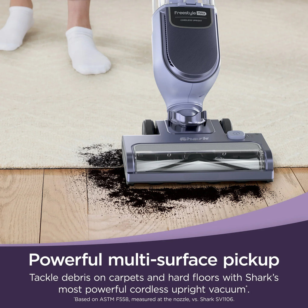 2026 NewShark Freestyle Max Cordless Upright Vacuum, Multi-Surface Cleaning, Lightweight with Large Dust Cup and 2-Speed Brushroll, SV2000