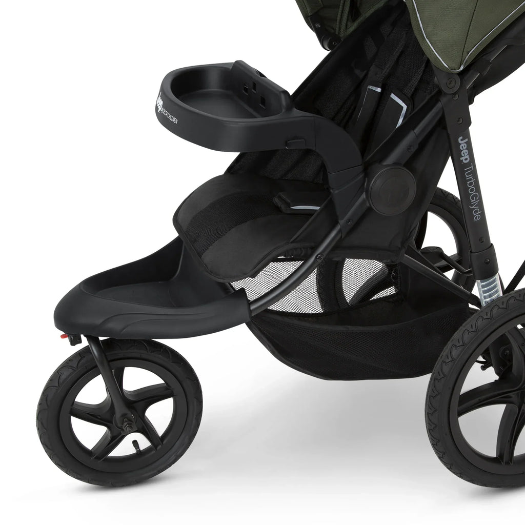 2026 NewJeep TurboGlyde Jogging Stroller by Delta Children, Black