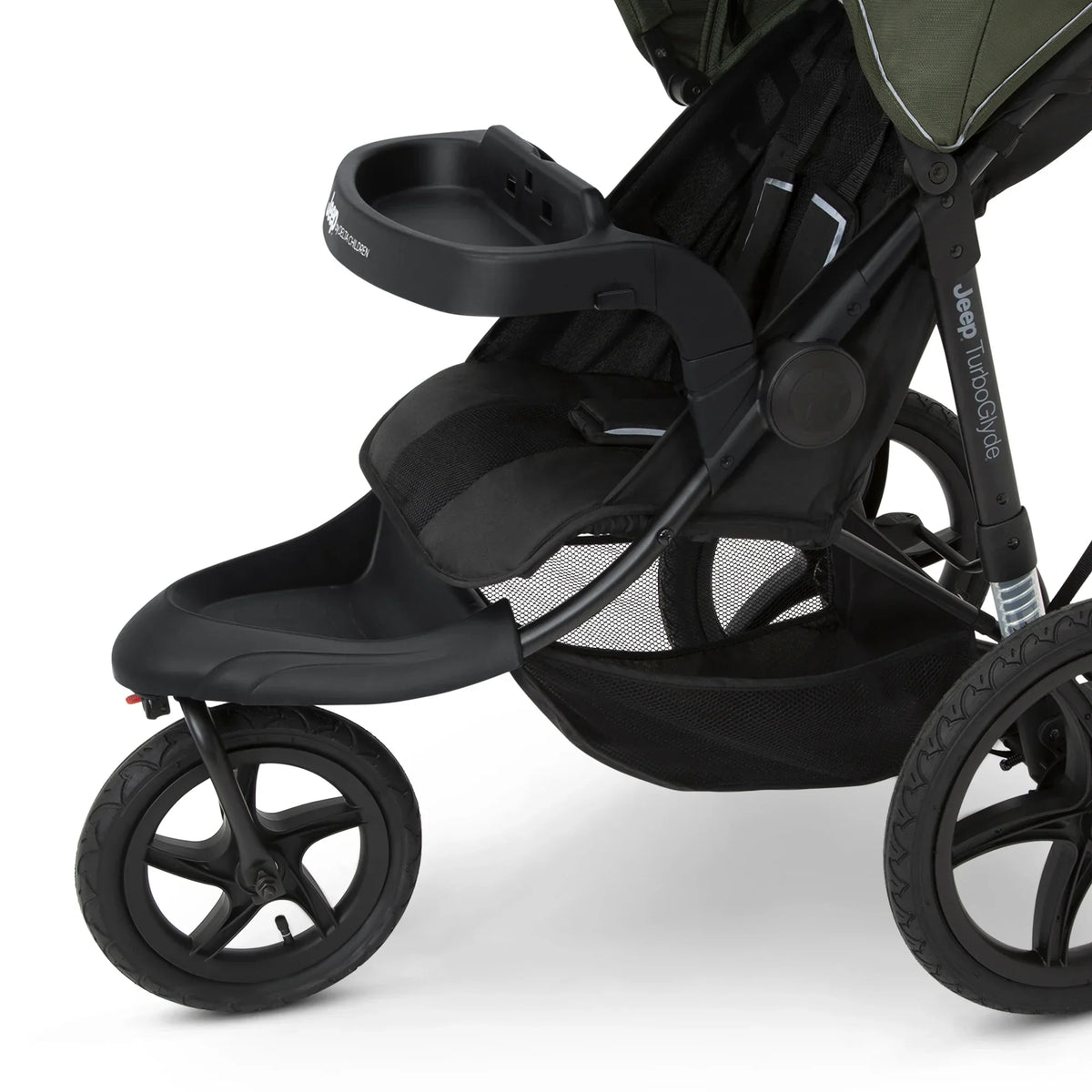 2026 NewJeep TurboGlyde Jogging Stroller by Delta Children, Black
