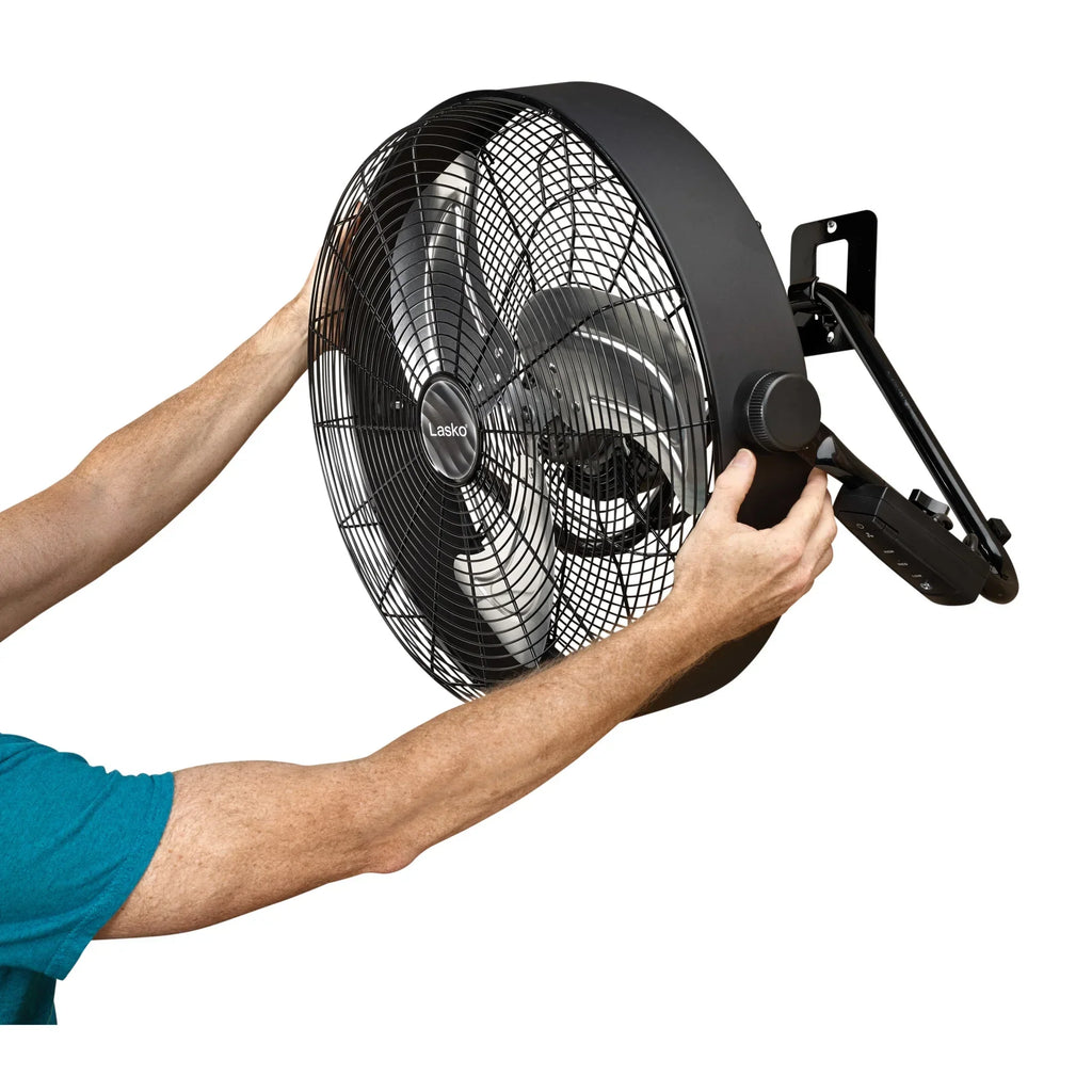 2026 NewLasko Max Performance 20" High Velocity Floor Fan, Wall Mount Option, Gray, H20610